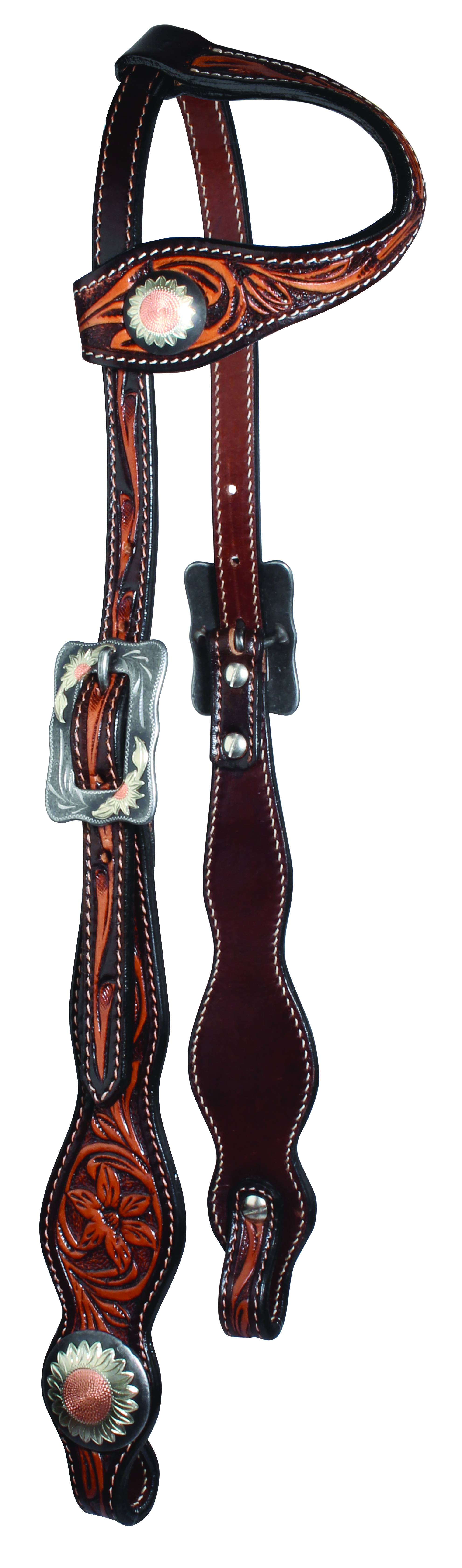 3P1030 Professionals Choice Jasmine One Ear Headstall sku 3P1030