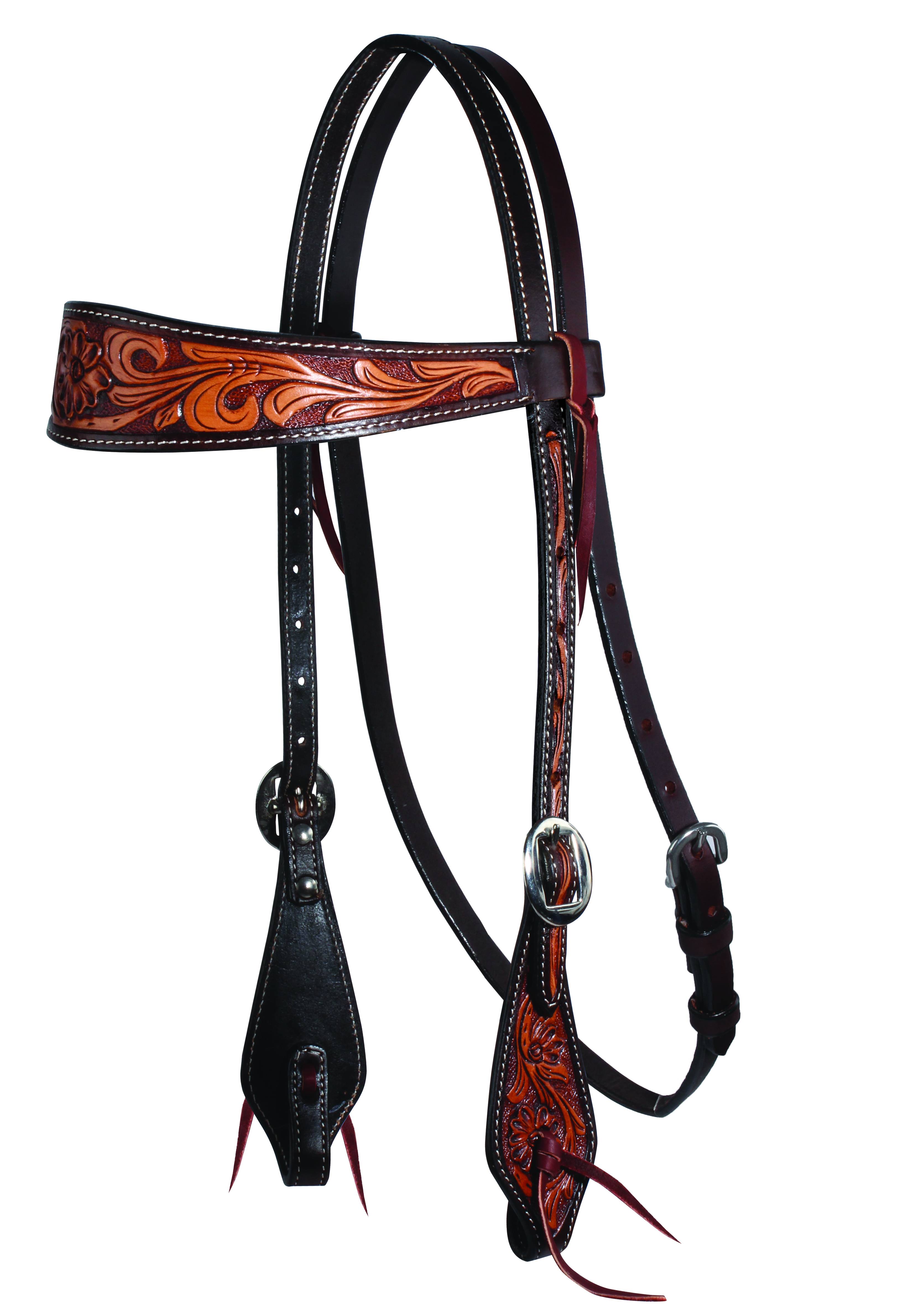 Professionals Choice Prairie Flower Browband Headstall