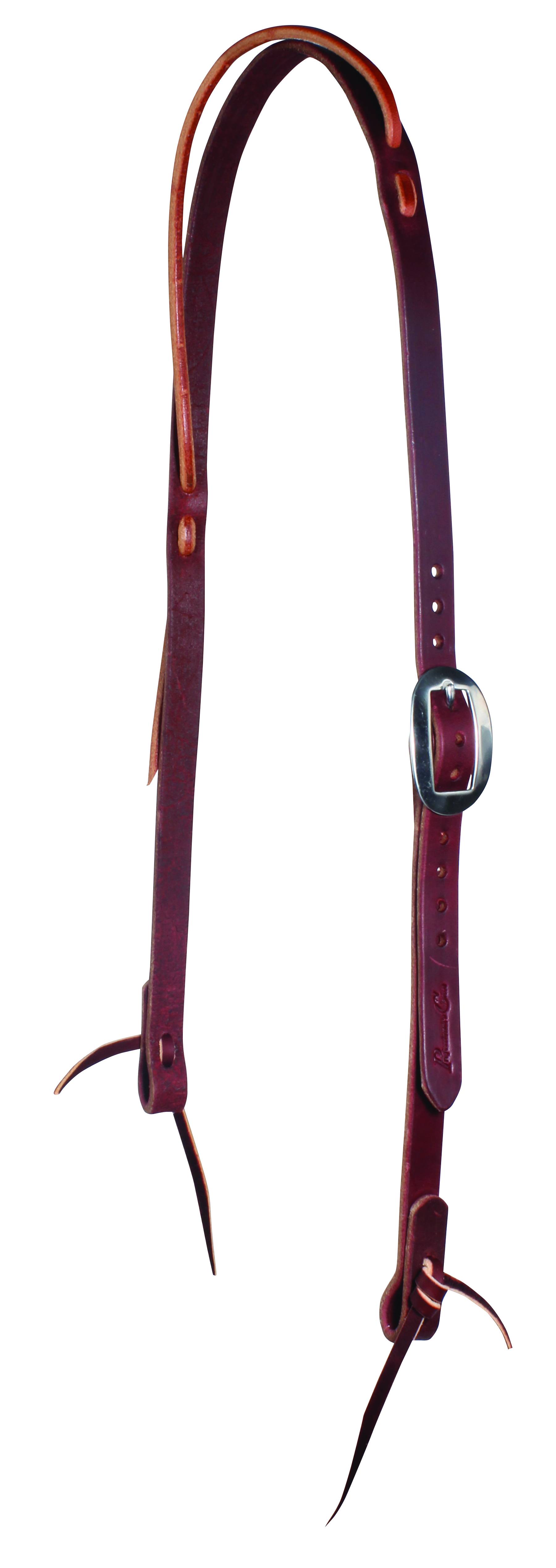 Professionals Choice Lace Ear 5/8 One Ear Harness Leather Headstall