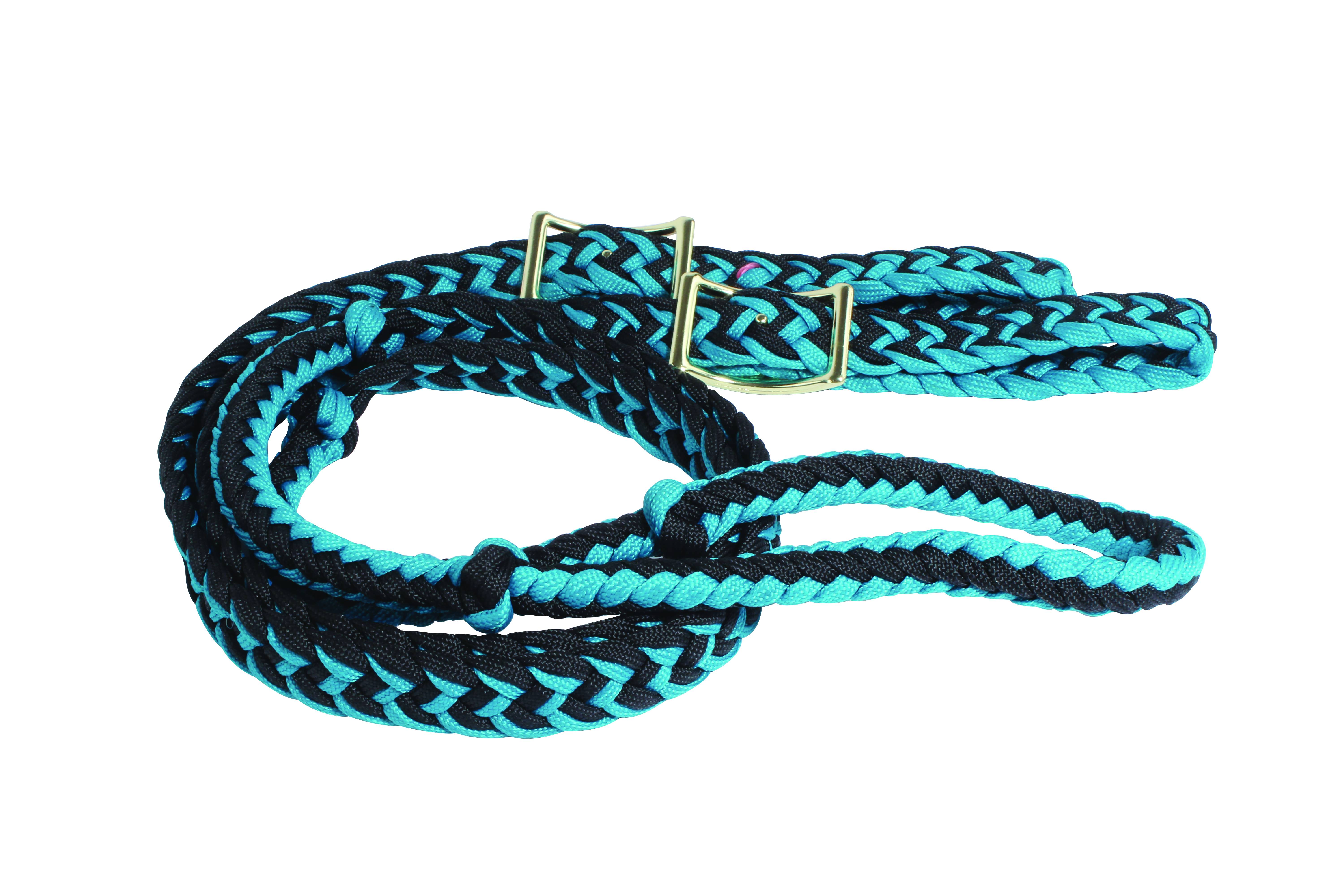 Professionals Choice 5/8 Braided Barrel Reins