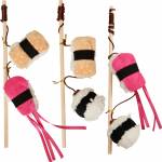 Cosmo Furbabies Sushi Wand Cat Toy