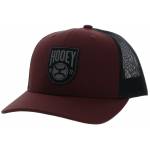Hooey Bronx 6-Panel Trucker Cap with Black/Grey Patch