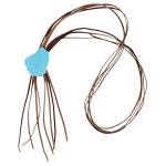 Montana Silversmiths Ladies Simplistic Corded Leather Necklace