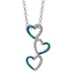 Montana Silversmiths Tilting Trio Heart Necklace