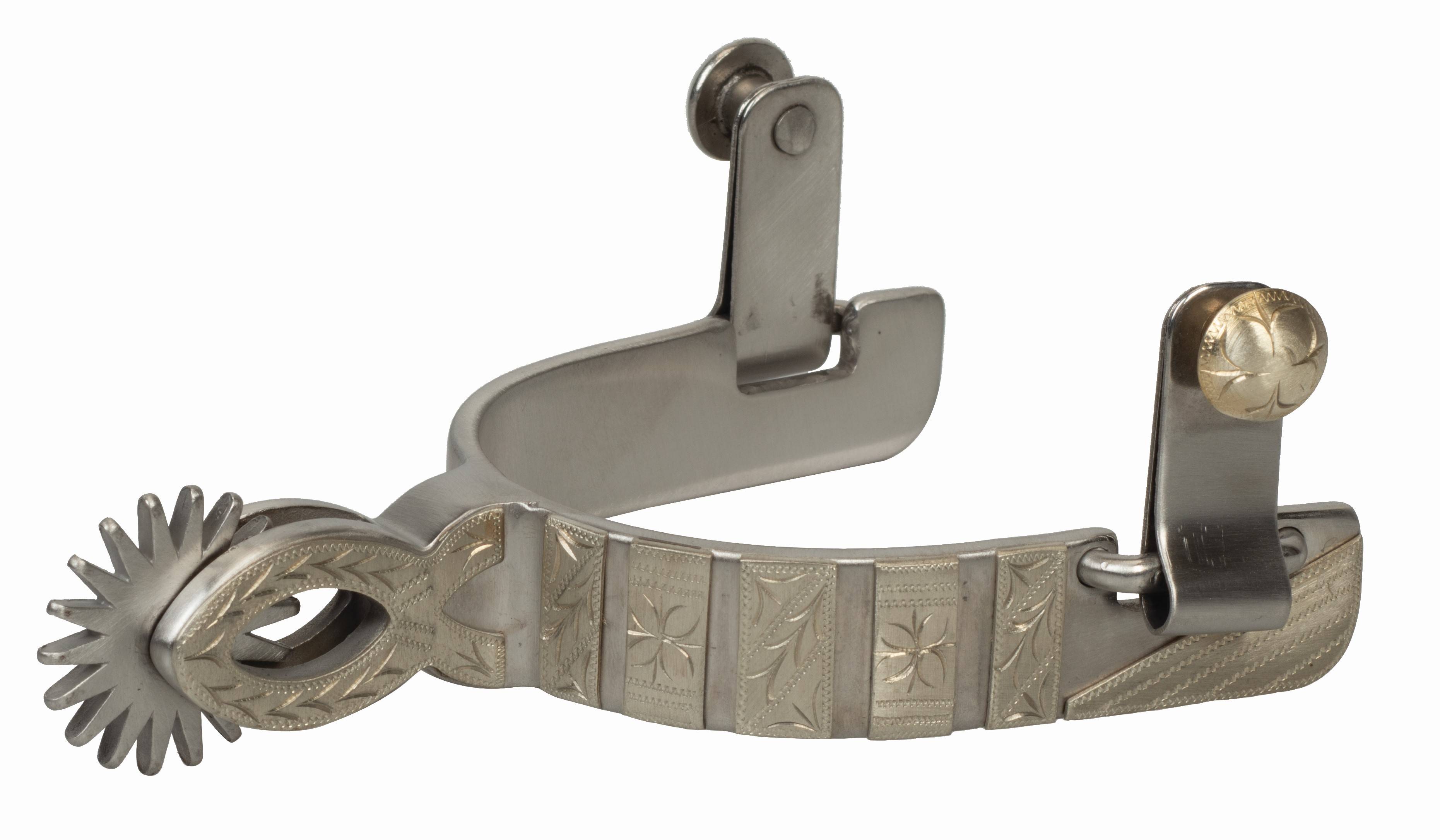 Weaver Mens Engraved Chihuahua Spur