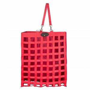 Tabelo 100% All Natural Slow Hay Feeder - Red