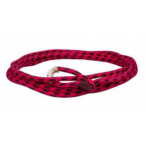 Tabelo Braided Kids Ranch Rope - Red/Black - 5/16 x 20'