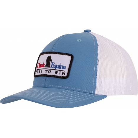 Classic Equine Snapback Ball Cap with Embroidered Patch