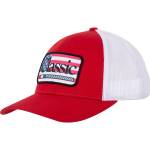 Classic Rope Snapback Ball Cap with Embroidered American Flag Patch