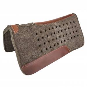 Tabelo Wool Contour Saddle Pad with  Holes