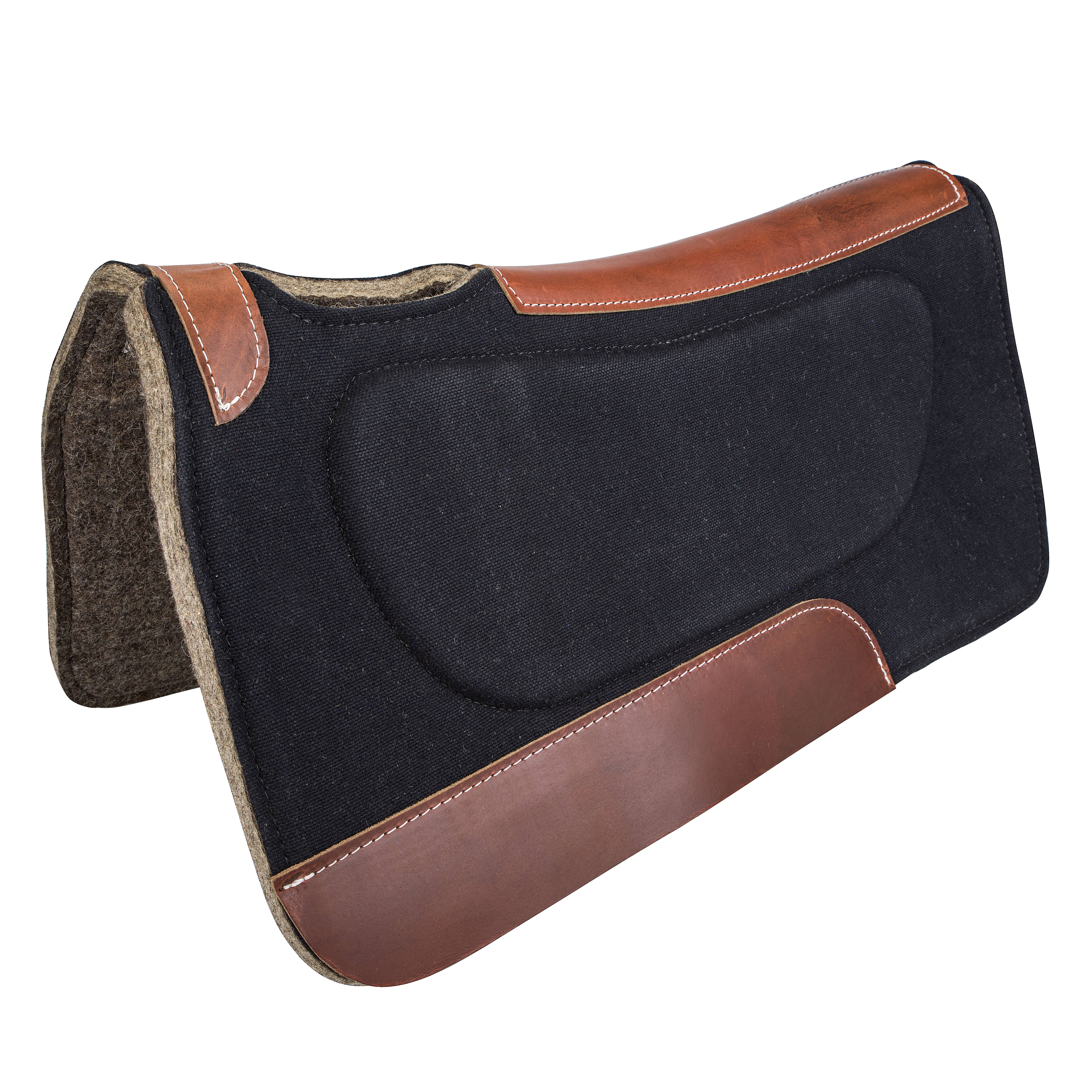 Tabelo Contour Wool Saddle Pad with  Build Up