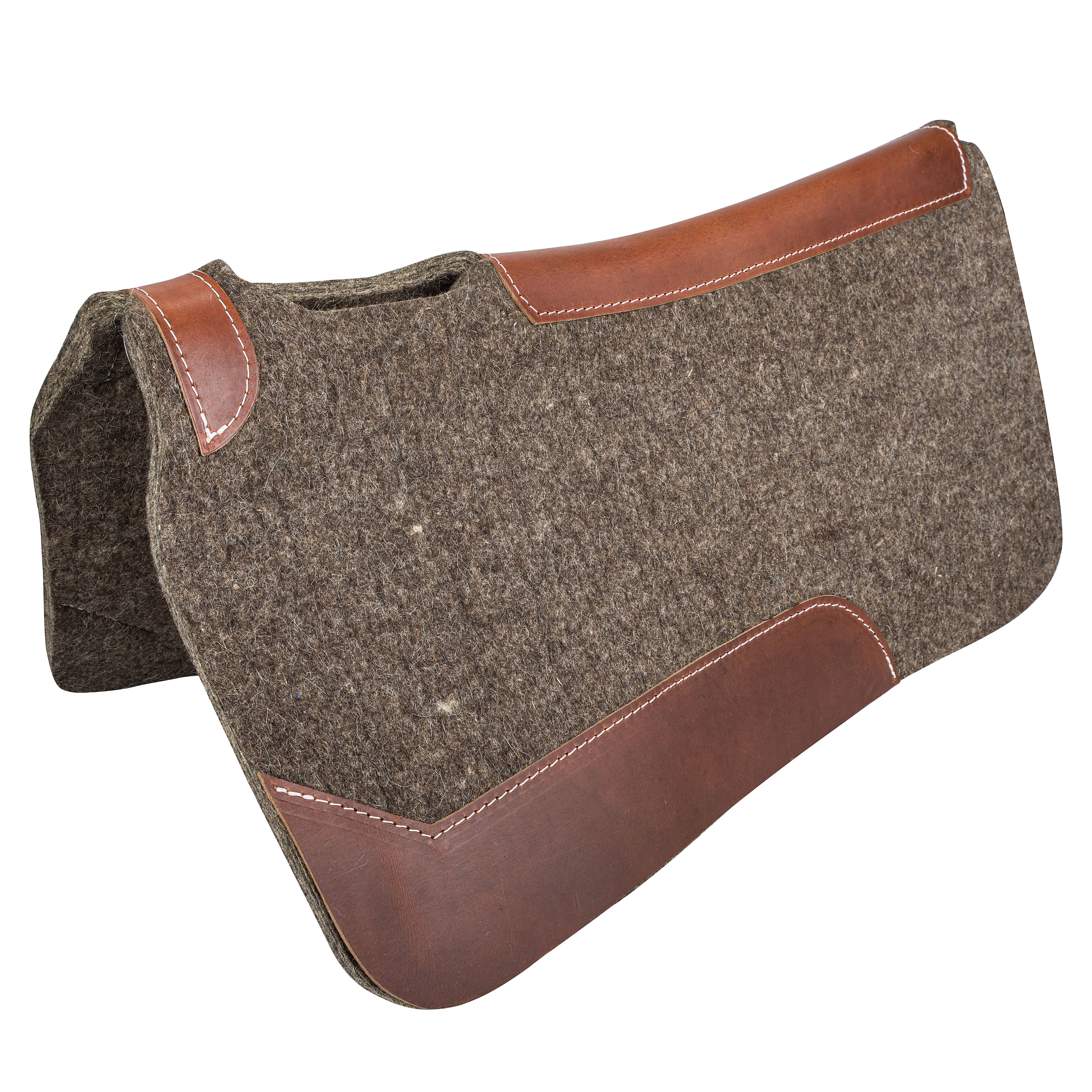 PAD006 Tabelo Contour Wool Felt Saddle Pad sku PAD006