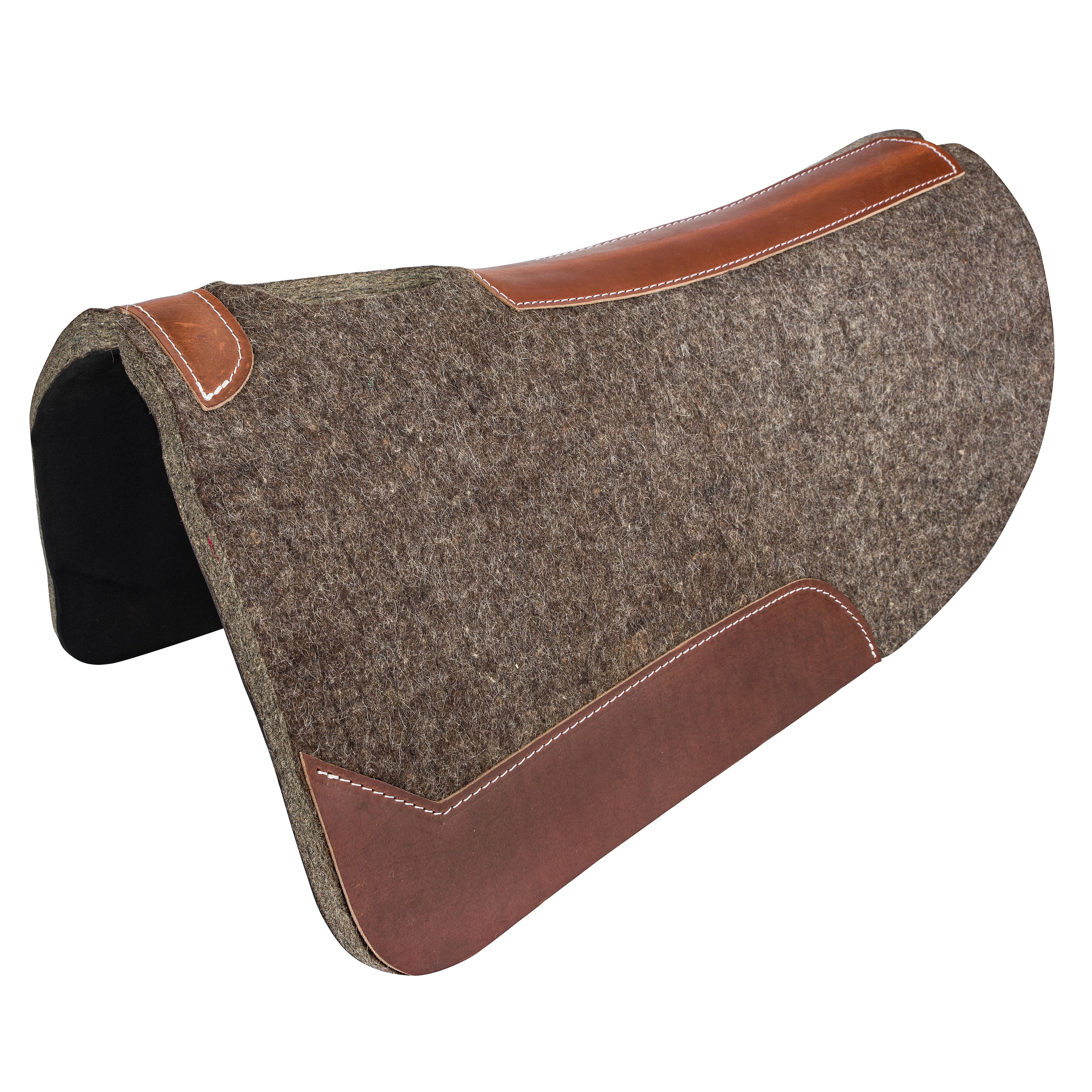 PAD007 Tabelo Contour Wool Saddle Pad with  Neoprene sku PAD007