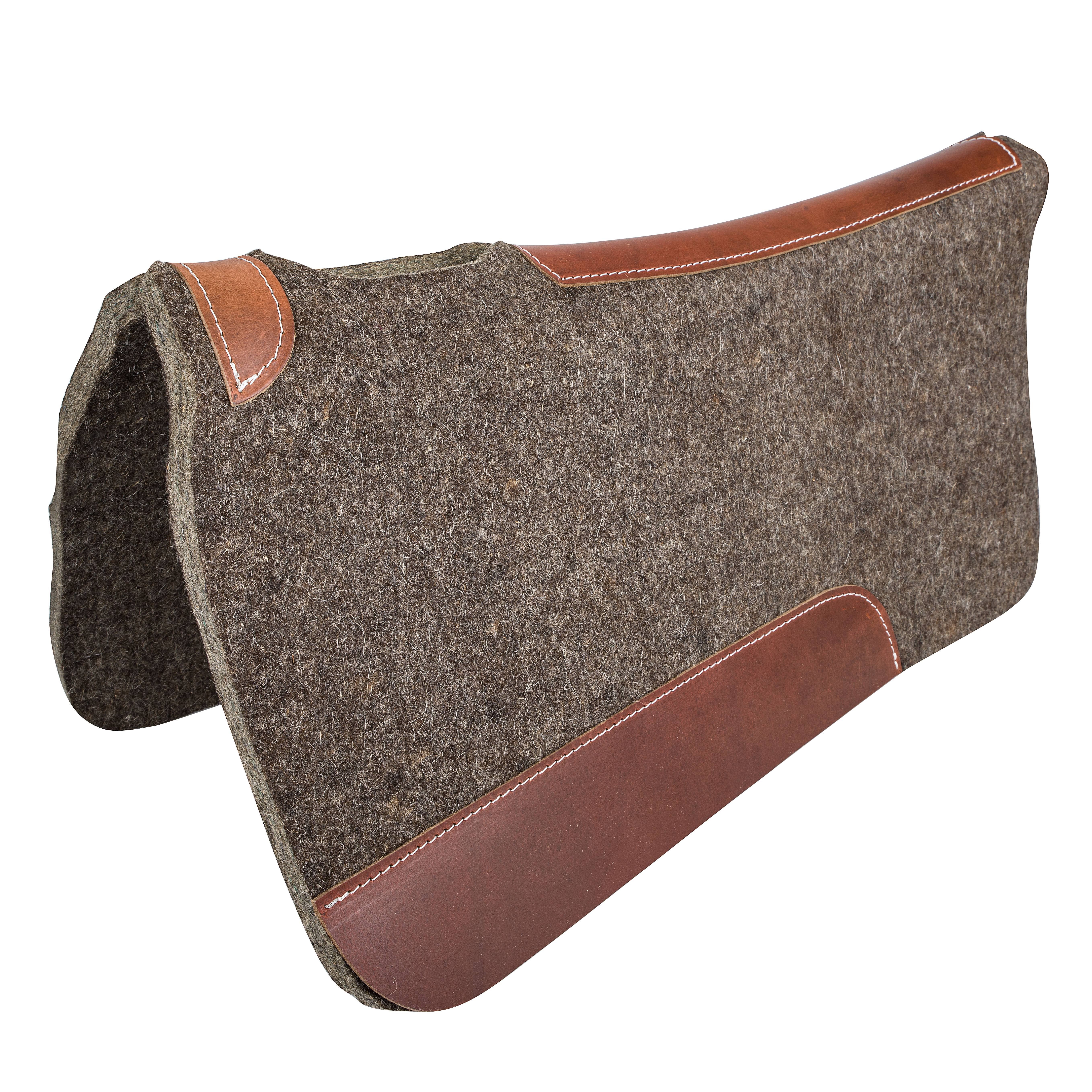 PAD011 Tabelo Contour Wool Felt Saddle Pad sku PAD011