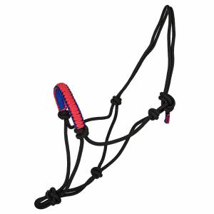 CYBER BOGO: Tabelo Deluxe Rope Halter with  Braided Noseband - YOUR PRICE FOR 2