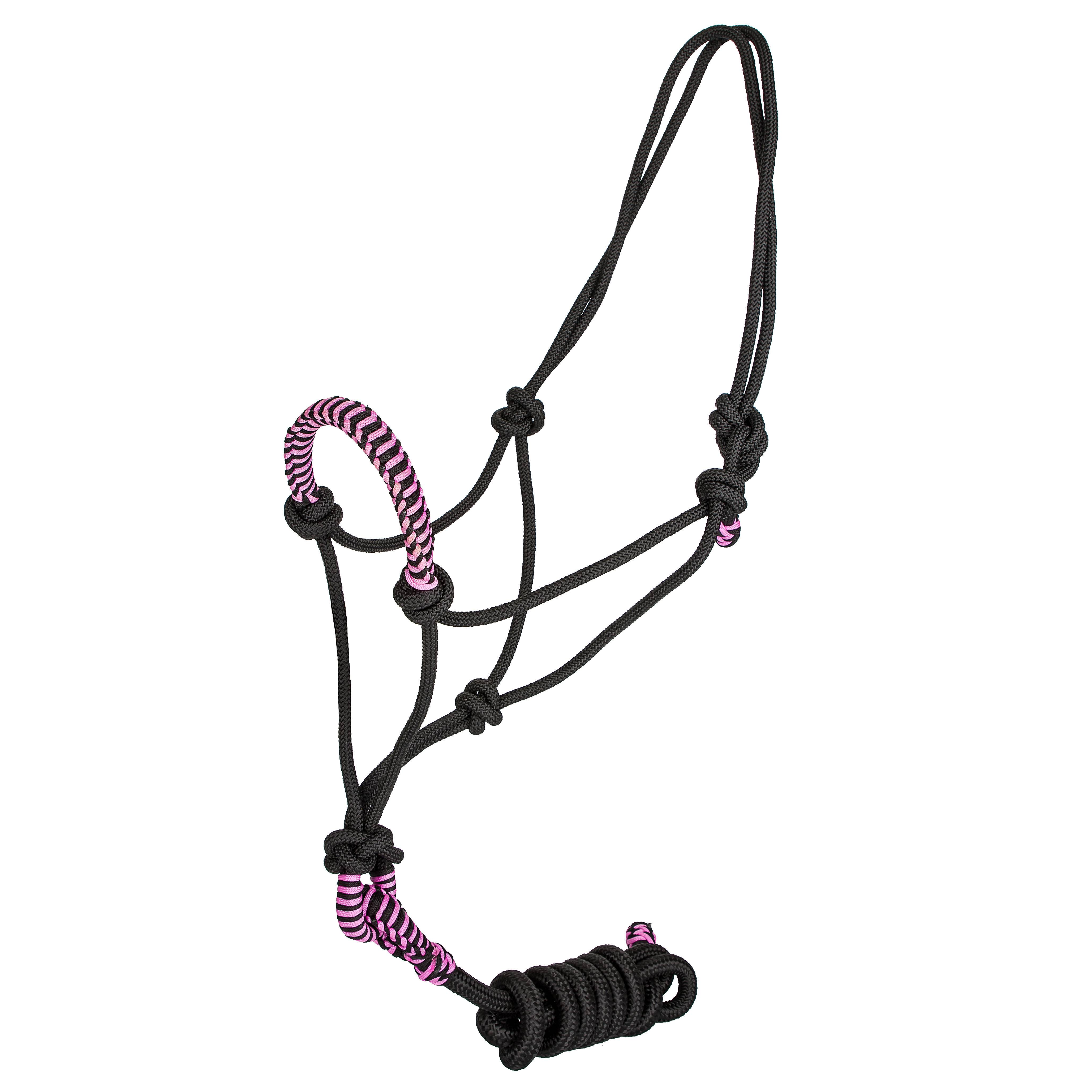 Tabelo Rope Halter with  Braided Noseband & Lead