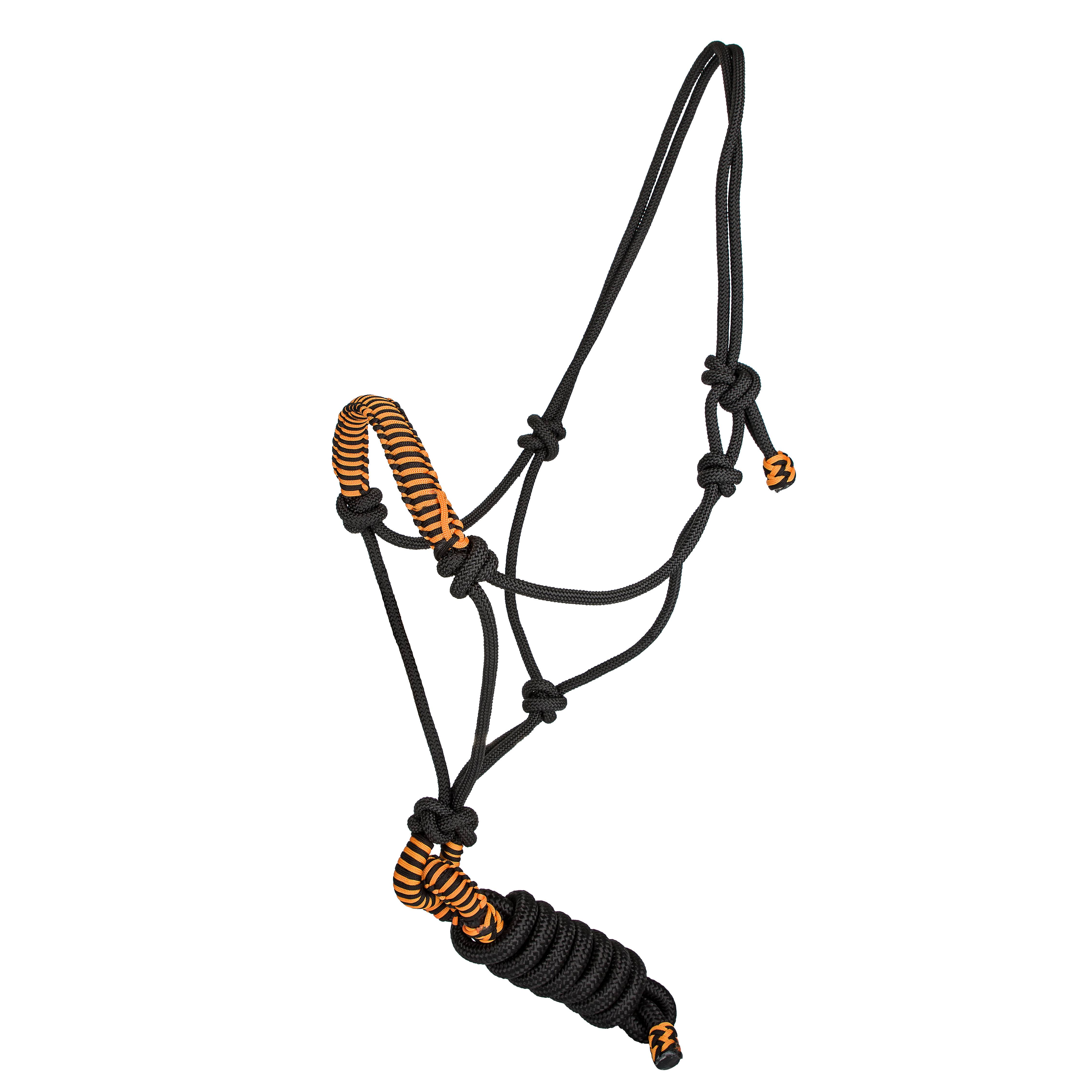 Tabelo Rope Halter with  Braided Noseband & Lead