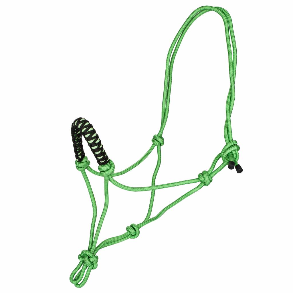 Tabelo Rope Halter with Braided Noseband