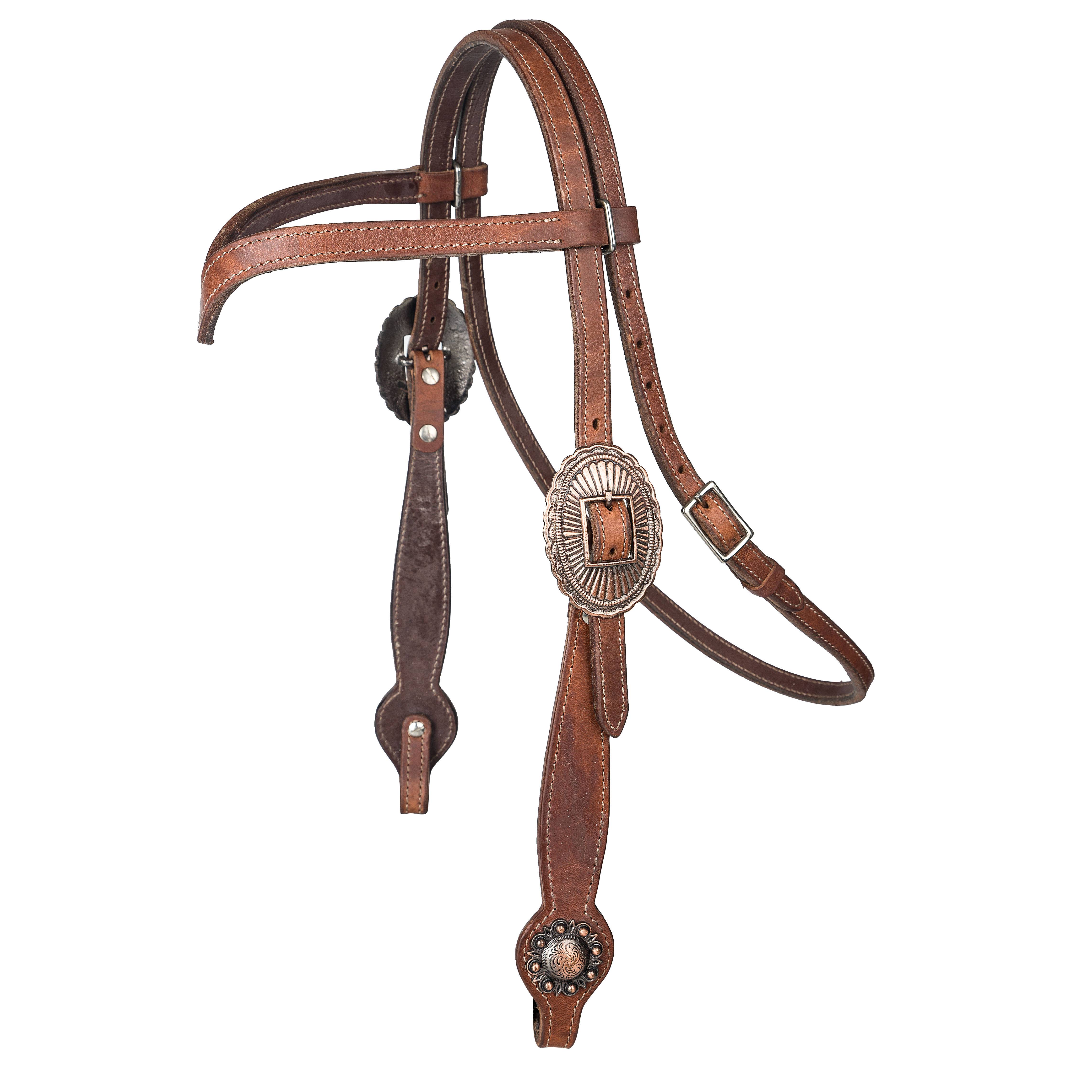 HS181-HARNESS-HORSE Tabelo V-Brow Headstall sku HS181-HARNESS-HORSE