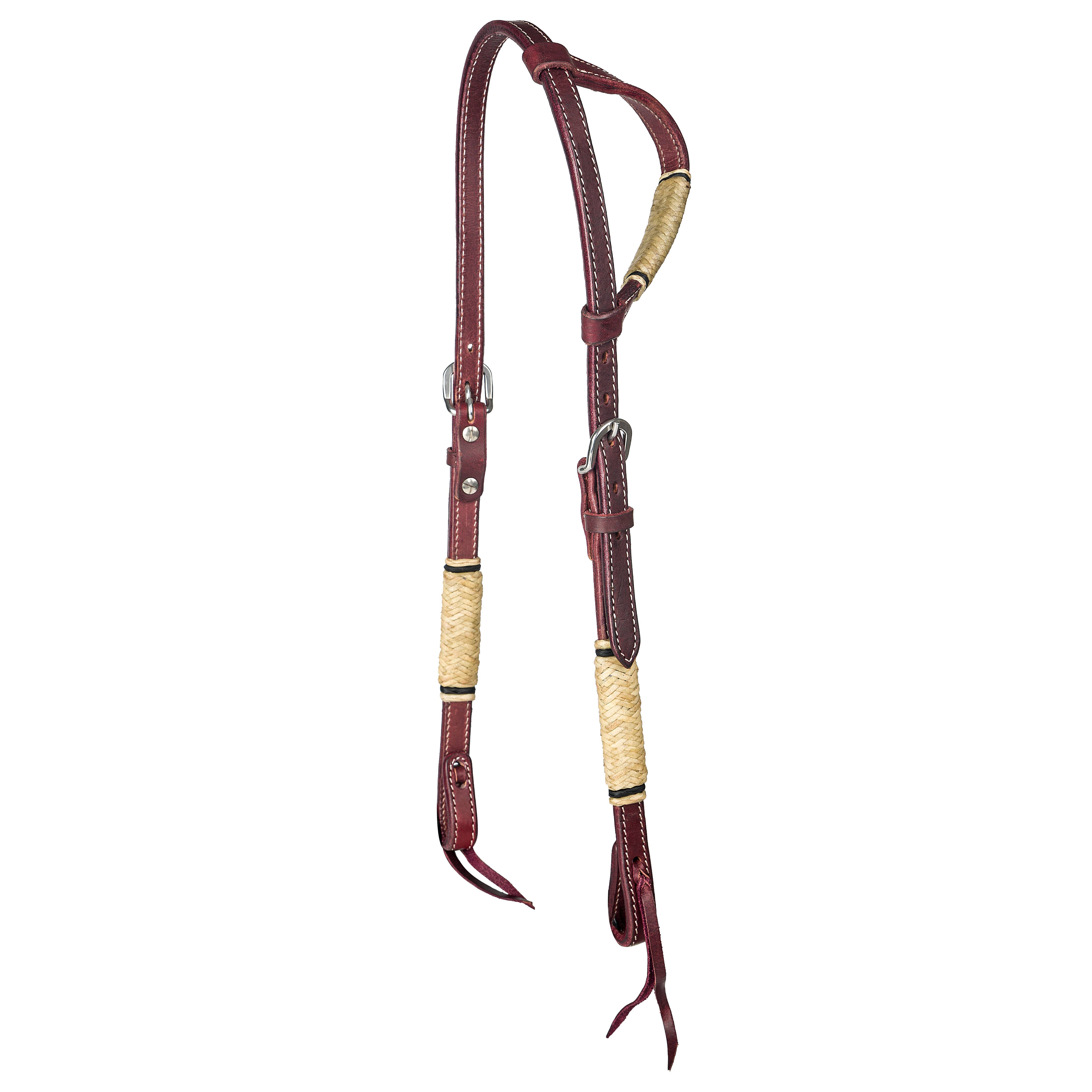 HS290 Tabelo Ear Headstall with  Rawhide sku HS290