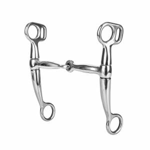 Tabelo SS Tom Thumb Snaffle-Stainless Steel-5
