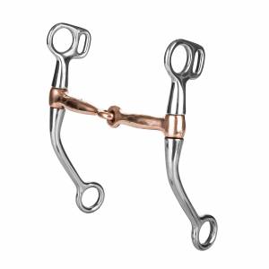 MEMORIAL DAY BOGO: Tabelo SS Training Snaffle with  Coppermouth - YOUR PRICE FOR 2