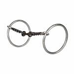 Tabelo SS 3-PC Ring Snaffle w/ Sweet Iron