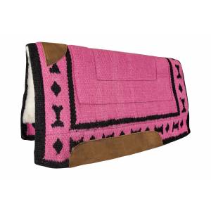 MEMORIAL DAY BOGO: Tabelo Wool Show Pad with  Zapotec Design - YOUR PRICE FOR 2