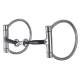 Reinsman Diamond R Offset D-Ring Snaffle Bit