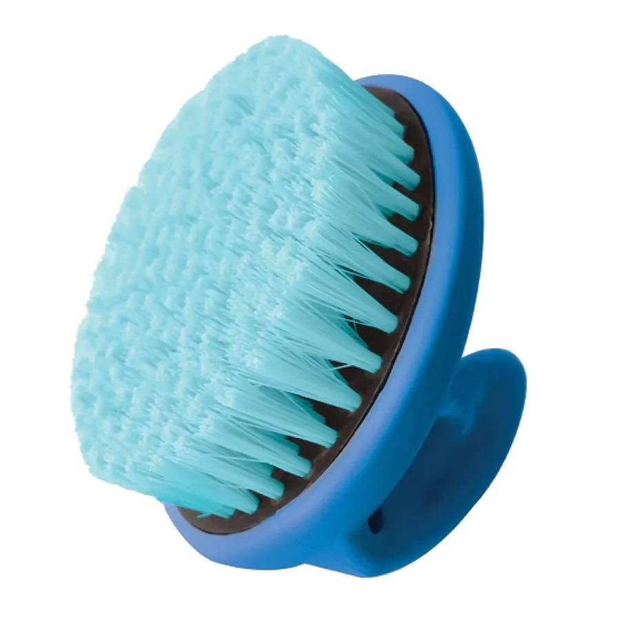 Reinsman Soft Grip Round Stiff Bristle Brush