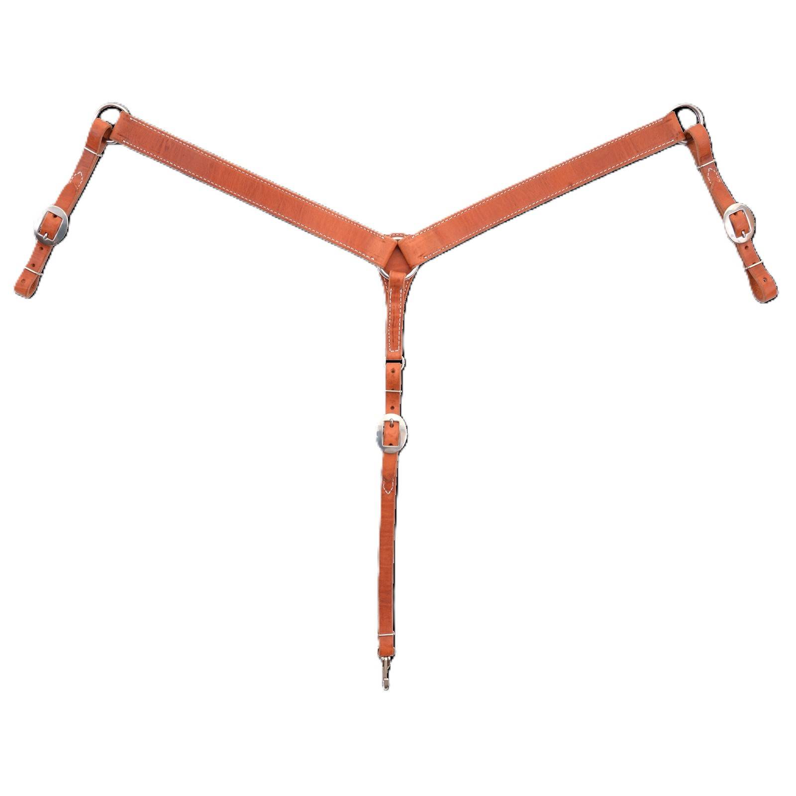 Circle Y Straight Smooth Breast Collar