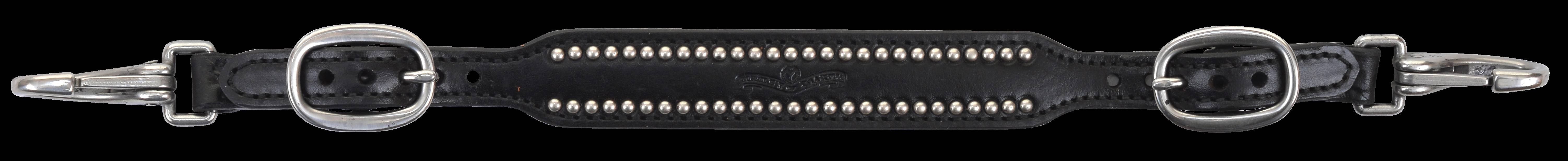 Circle Y Wither Strap with Silver Spots