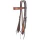 Circle Y Dusty Floral Browband Headstall