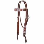 Circle Y Flat Infinity Browband Headstall