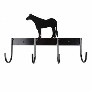 Tabelo Tack Rack with Horse