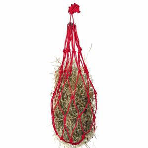 Gatsby Cotton Rope Hay Net - Red - 42