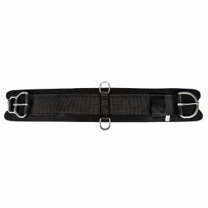 Tabelo Comfort Girth with SS Hardware - Black - 36