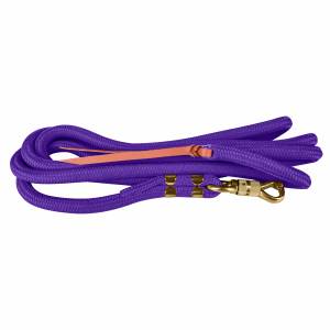 Tabelo Nylon Trainers Lead - Purple - 5/8 x 13'