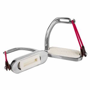 MEMORIAL DAY BOGO: Gatsby Stainless Peacock Stirrups - YOUR PRICE FOR 2