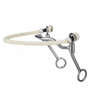 MEMORIAL DAY BOGO: Tabelo Stainless Rope Nose Hackamore - YOUR PRICE FOR 2