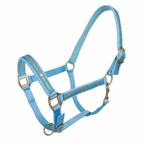 Tabelo I LOVE MY HORSE Halter with Snap