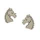 1928 Jewelry Horse Stud Earrings