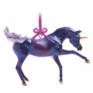 Holiday Edition: Breyer Unicorn Ornament - Tyrian