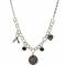 1928 Jewelry Black Bead Live Love Rescue Necklace