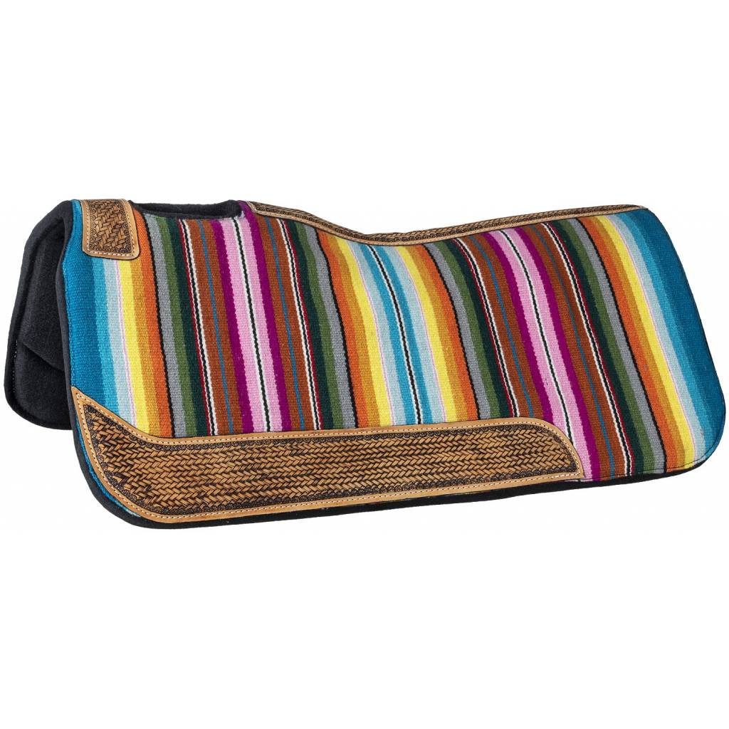 Tough-1 Wool/Felt Contoured Saddle Pad