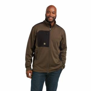 Ariat Mens Rebar Dri-Tech DuraStretch Fleece Hybrid Jacket
