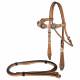 TABELO Scalloped Bridle with Rawhide