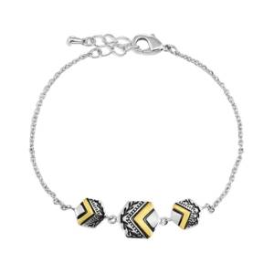 Montana Silversmiths Charmed Chevron Bracelet