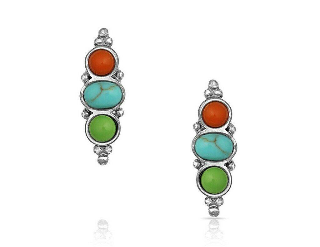 Montana Silversmiths Color Me Trio Earrings
