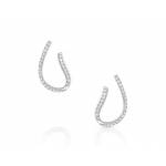 Montana Silversmiths Just A Thought Horseshoe Earrings
